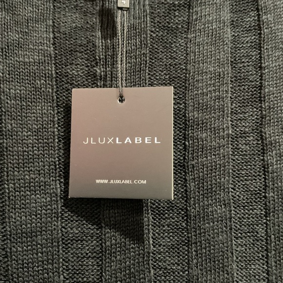 JLUX LABEL two piece set in BLACK TAKE A CHANCE RIBBED PANT SET | XL | NWT - Picture 6 of 6